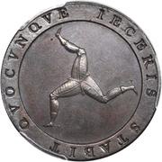 ½ Penny - George III, United Kingdom, 1798-1813 reverse image