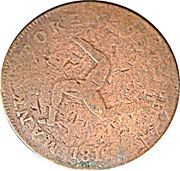 ½ Penny - George III obverse image