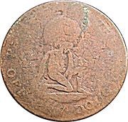 ½ Penny - George III, United Kingdom, 1811 reverse image