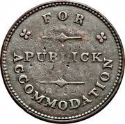 ½ Penny - George III John McTurk, United Kingdom, 1830 reverse image