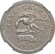 1 Penny - James Stanley obverse image