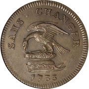 1 Penny - James Stanley obverse image