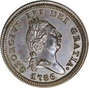 1 Penny - George III obverse image