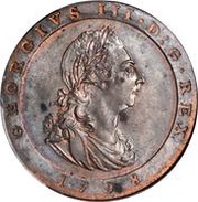 1 Penny - George III obverse image