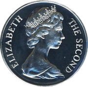 1 Crown - Elizabeth II Manx Cat obverse image