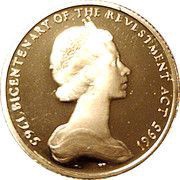 1 Sovereign - Bicentenary of Revestment Act 200th Anniversary of Acquisition obverse image