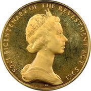 5 Pounds - Elizabeth II Revestment Act obverse image