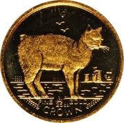 1⁄25 Crown - Elizabeth II Manx Cat reverse image