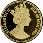 1⁄25 Crown - Elizabeth II Persian Cat obverse image