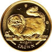 1⁄25 Crown - Elizabeth II Long-haired Smoke Cat reverse image