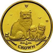 1⁄25 Crown - Elizabeth II Himalayan Cat reverse image