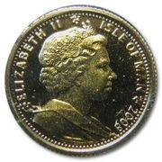 1⁄25 Crown - Elizabeth II Prince Charles and Sons obverse image