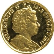 1⁄25 Crown - Elizabeth II Peter Rabbit obverse image