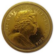1⁄25 Crown - Elizabeth II Alpine Skiing obverse image