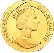 ⅒ Crown - Elizabeth II America's Cup - San Diego obverse image