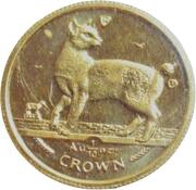 ⅒ Crown - Elizabeth II Japanese Bobtail Cat, United Kingdom, 1994 reverse image