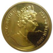 ⅒ Crown - Elizabeth II Turkish Cat obverse image