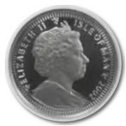 ⅒ Crown - Elizabeth II Bengal Cat; Platinum obverse image