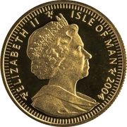 ⅒ Crown - Elizabeth II Tonkinese Cat obverse image