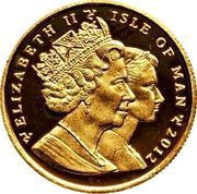 ⅒ Crown - Elizabeth II Manx Cat obverse image