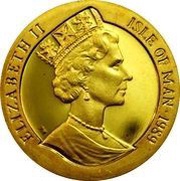 ⅕ Crown - Elizabeth II George Washington obverse image