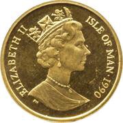 ⅕ Crown - Elizabeth II New York Alley Cat; Gold obverse image