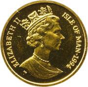 ⅕ Crown - Elizabeth II Japanese Bobtail Cat obverse image