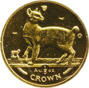 ⅕ Crown - Elizabeth II Japanese Bobtail Cat reverse image