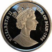 ⅕ Crown - Elizabeth II Camelot Castle obverse image
