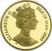 ⅕ Crown - Elizabeth II 100th Birthday of the Queen Mother obverse image