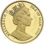 ⅕ Crown - Elizabeth II Scottish Fold Cat obverse image