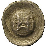 Denier Bracteate - Wencezlaus II medium, Bohemia, 1278-1300 reverse image