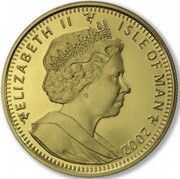 ⅕ Crown - Elizabeth II Bengal Cat obverse image
