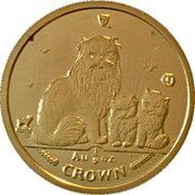 ⅕ Crown - Elizabeth II Himalaya Cat reverse image