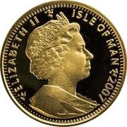 ⅕ Crown - Elizabeth II The Tale of Peter Rabbit obverse image