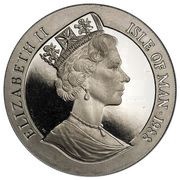 ½ Crown - Elizabeth II Bicentenary of Australia; Platinum Proof obverse image