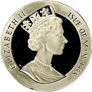 ½ Crown - Elizabeth II Bicentenary of Australia - Dingo; Platinum Proof obverse image