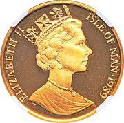 ½ Crown - Elizabeth II Persian Cat obverse image