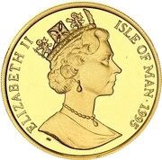 ½ Crown - Elizabeth II Turkish Cat obverse image