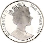 ½ Crown - Elizabeth II Sir Walter Raleigh obverse image