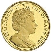 ½ Crown - Elizabeth II Somali Cat obverse image