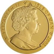 ½ Crown - Elizabeth II Queen on Horseback obverse image