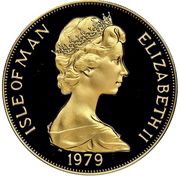 1 Crown - Elizabeth II Tynwald; Gold Proof obverse image