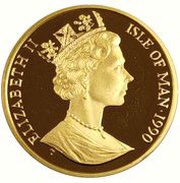 1 Crown - Elizabeth II New York Alley Cat; Gold obverse image