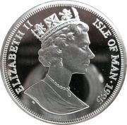 1 Crown - Elizabeth II Turkish Cat; Silver obverse image