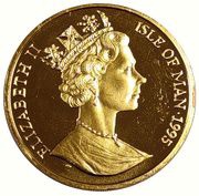 1 Crown - Elizabeth II Turkish Cat; Gold obverse image