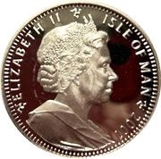1 Crown - Elizabeth II Somali Cat; Silver Issue obverse image