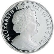 1 Crown - Elizabeth II Bengal Cat; Silver obverse image