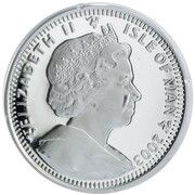 1 Crown - Elizabeth II Balinese Cat; Silver issue obverse image