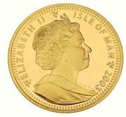 1 Crown - Elizabeth II Balinese Cat; Gold obverse image